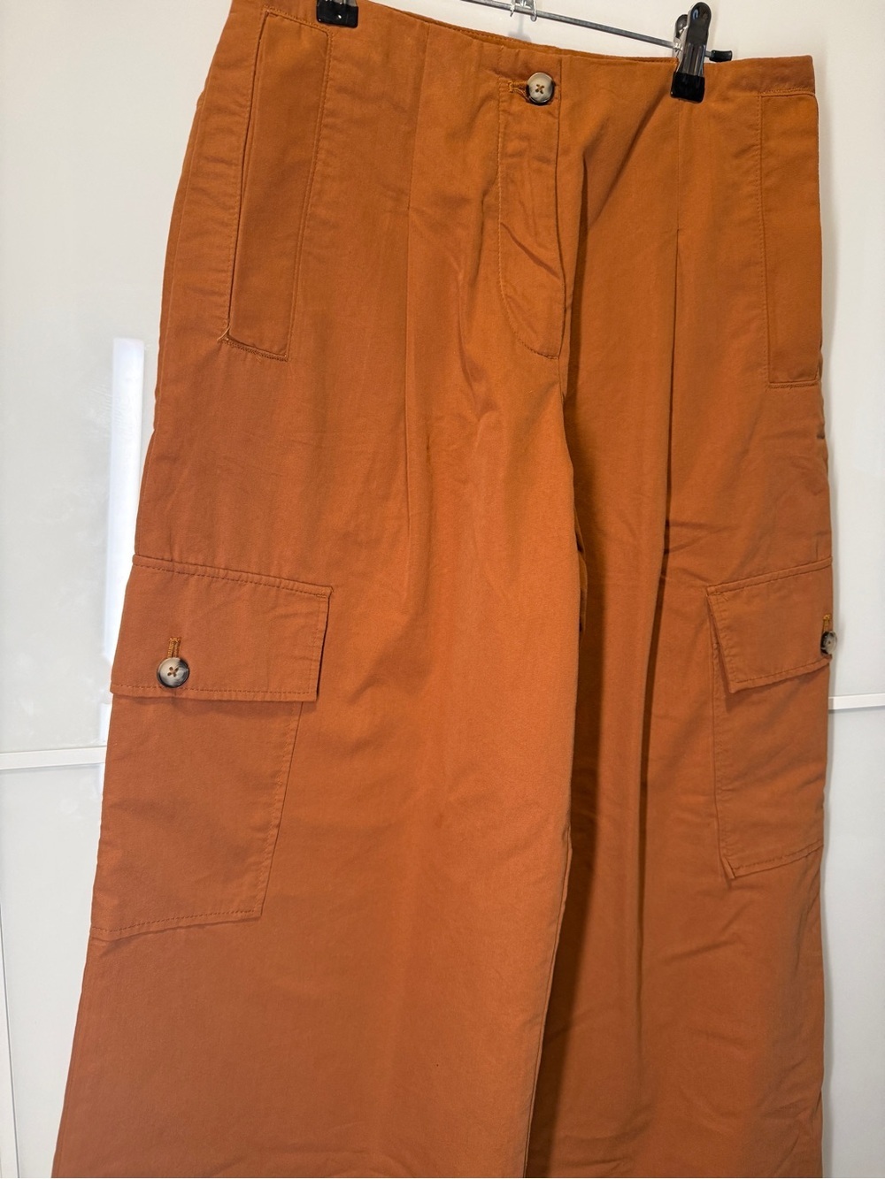 Anthropologie Maeve Chino Cargo Trousers - Picture 6 of 10